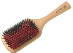 Fashion Comair Holzbürste mit Nylonstiften, 11-reihig