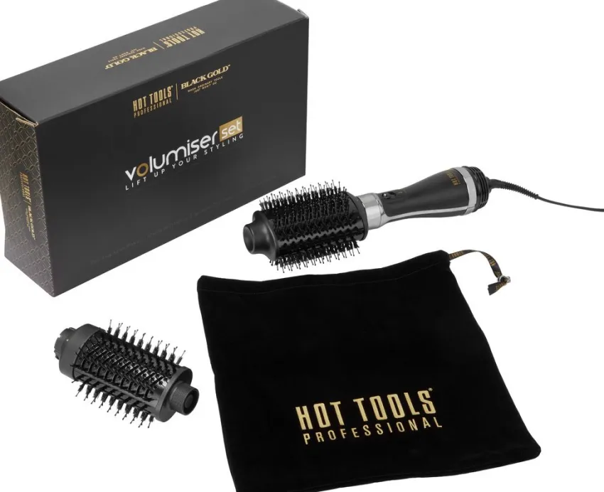 Sale Hot Tools Professional Black Gold Volumiser-Set