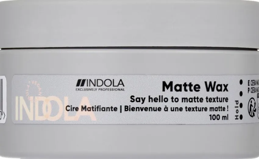 New Indola Matte Wax