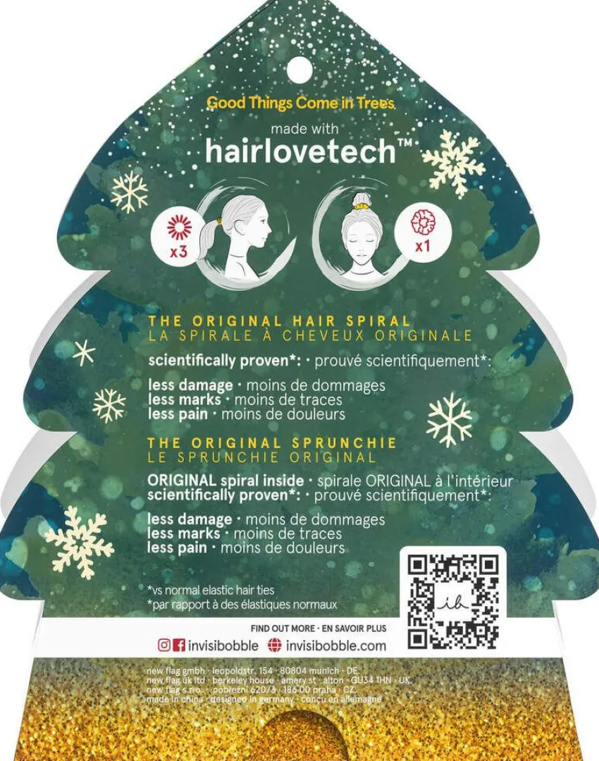 Hot invisibobble SET Holidays Good Things Come in Trees