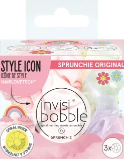 New invisibobble SPRUNCHIE Retro Dreamin' Macaron