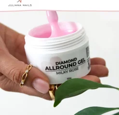 Sale Juliana Nails Diamond Allround Gel Milky Rose