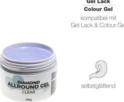 Online Juliana Nails Diamond Allround Gel Clear