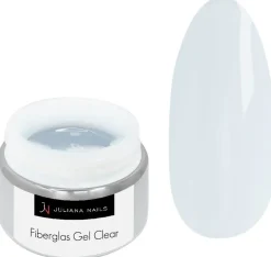 Hot Juliana Nails Fiberglas Gel Clear