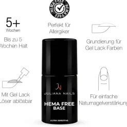 Discount Juliana Nails Gel Lack Base HEMA FREE