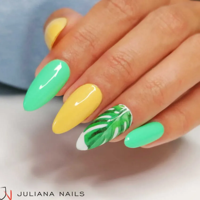 Outlet Juliana Nails Gel Lack Koralle & Gelbtöne