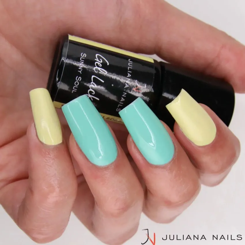 Outlet Juliana Nails Gel Lack Koralle & Gelbtöne
