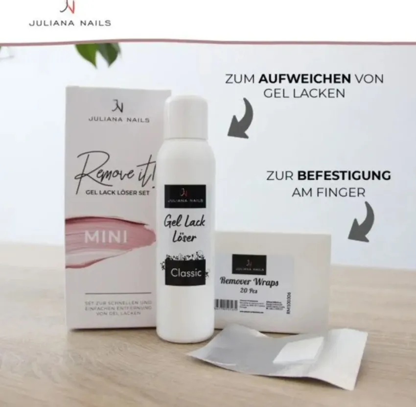 Clearance Juliana Nails Gel Lack Löser Set Mini