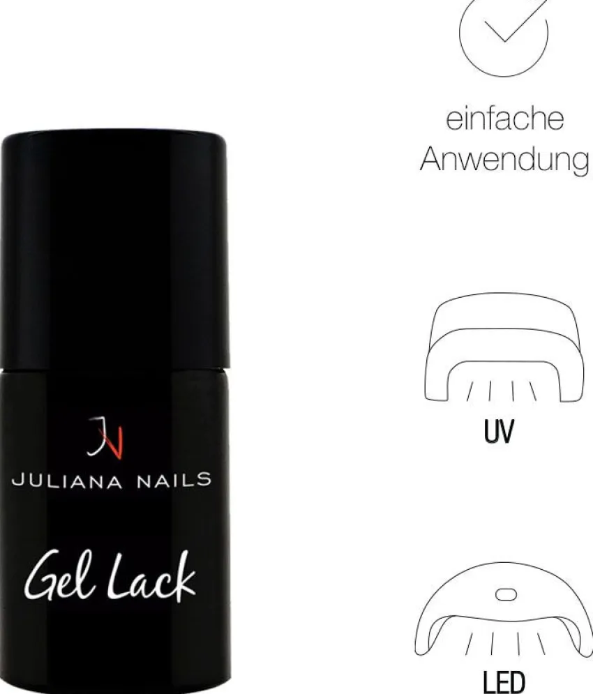 Best Juliana Nails Gel Lack Rosa & Pinktöne
