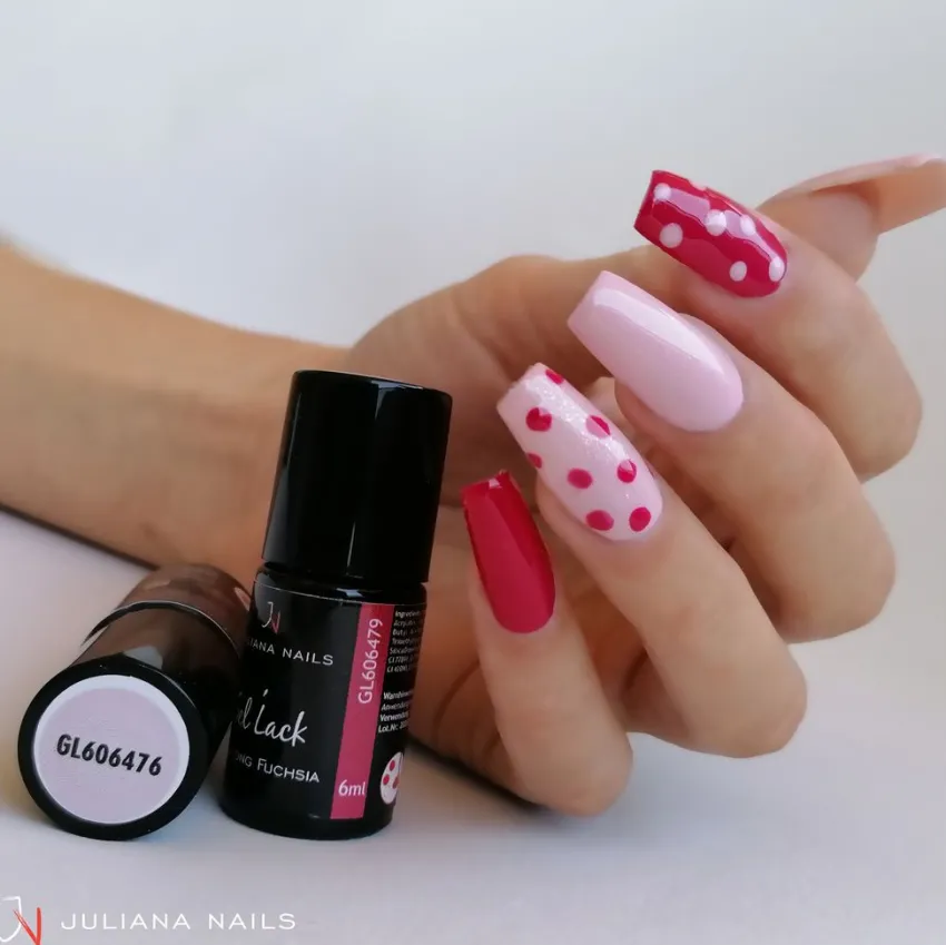 Best Juliana Nails Gel Lack Rosa & Pinktöne