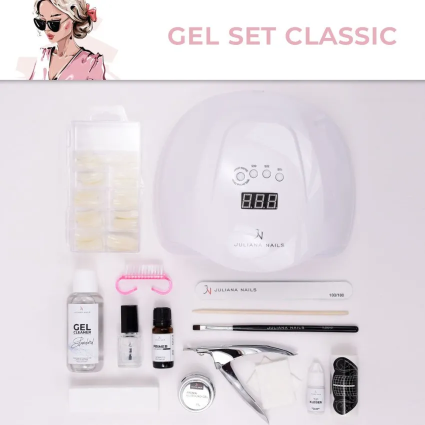 Hot Juliana Nails Gel Set Classic