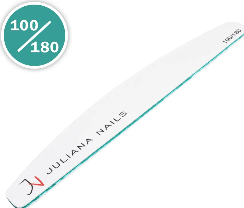 Sale Juliana Nails Profi Feile Halbmond 100/180