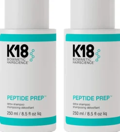 Hot K18 Peptide Prep Detox Shampoo Duopack