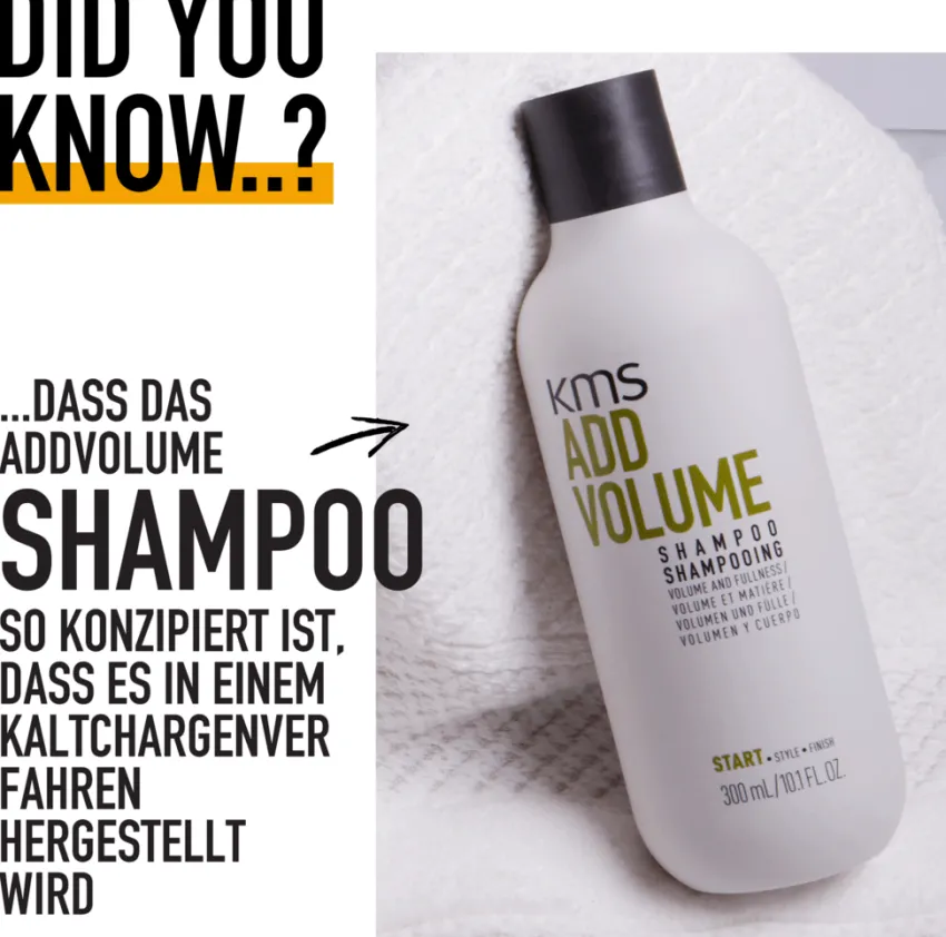 Hot KMS Addvolume Shampoo