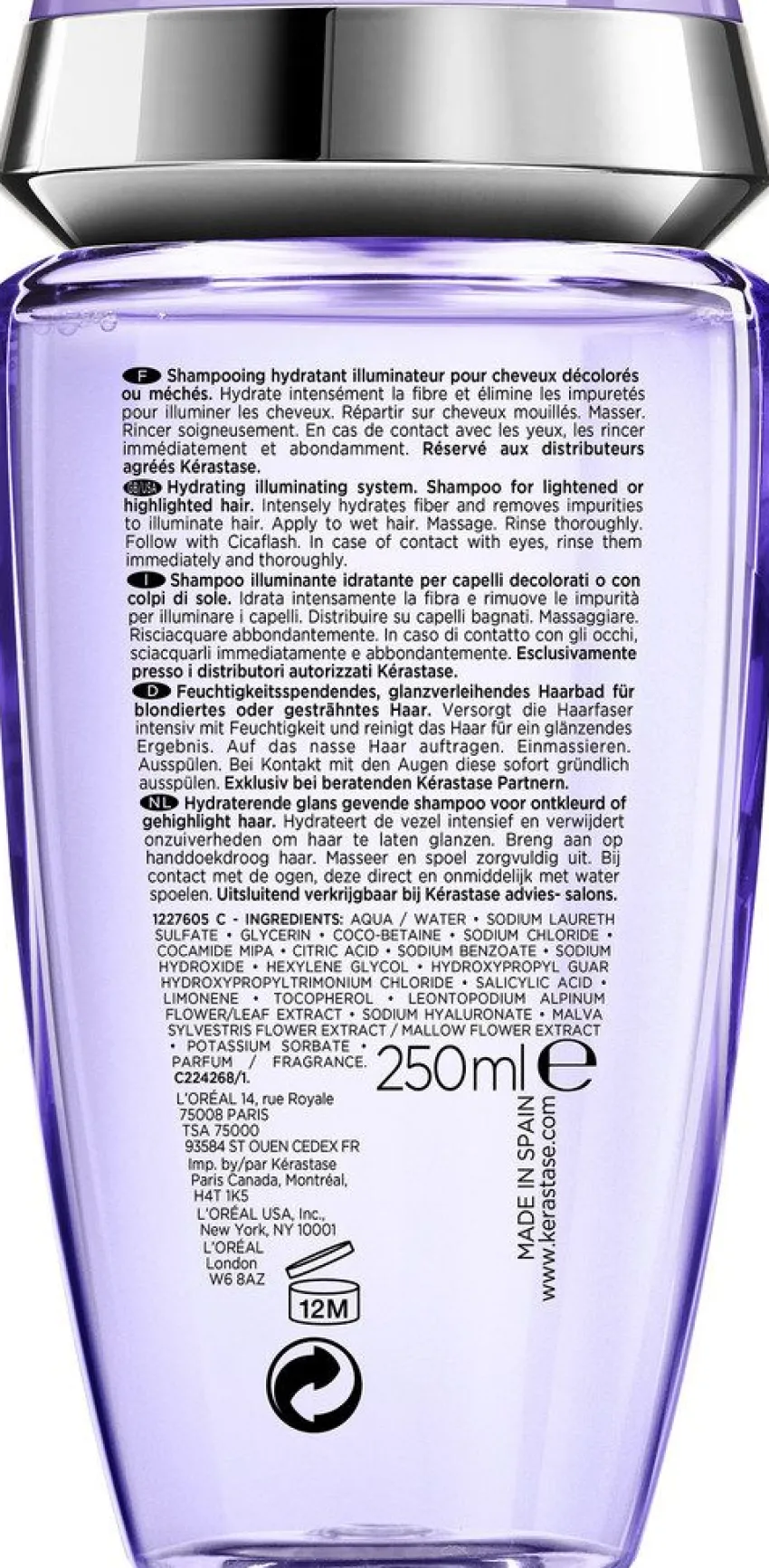 Online Kérastase Blond Absolu Bain Lumière