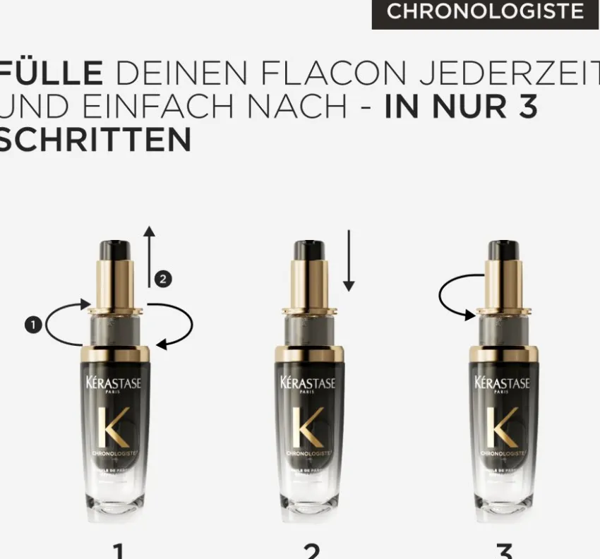 New Kérastase Chronologiste L'Huile de Parfum Refillable