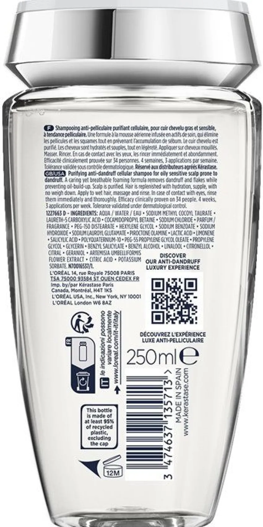 Fashion Kérastase Symbiose Bain Pureté Anti-Pelliculaire