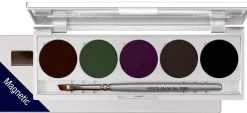 Clearance Kryolan Professional Make-Up Kryolan Cake Eye Liner Set 5 Farben magnetisch