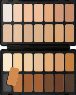 Fashion Kryolan Professional Make-Up Kryolan Digital Complexion Cream Foundation Palette 28 Farben Digital 1