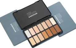 Clearance Kryolan Professional Make-Up Kryolan Digital Complexion Cream Foundation Palette 14 Farben