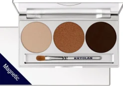 New Kryolan Professional Make-Up Kryolan Eye Shadow Palette - Smokey Collection Trio Set magnetisch