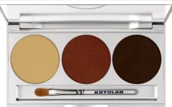 New Kryolan Professional Make-Up Kryolan Eye Shadow Palette - Smokey Collection Trio Set magnetisch