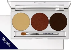 New Kryolan Professional Make-Up Kryolan Eye Shadow Palette - Smokey Collection Trio Set magnetisch