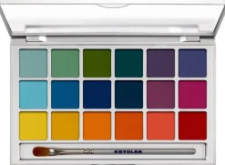 Sale Kryolan Professional Make-Up Kryolan Eye Shadow Variety 18 Farben