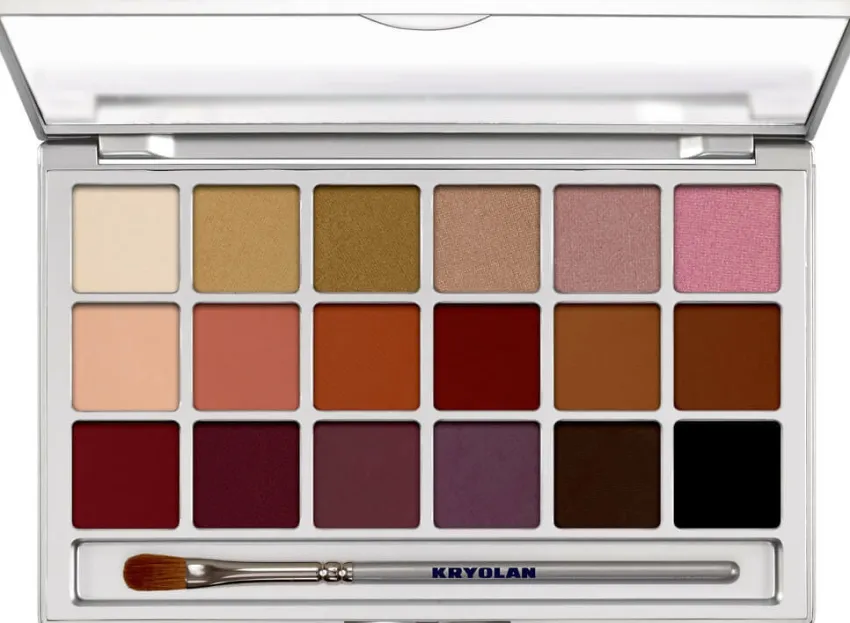 Sale Kryolan Professional Make-Up Kryolan Eye Shadow Variety 18 Farben