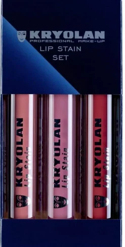 Hot Kryolan Professional Make-Up Kryolan Lip Stain Set