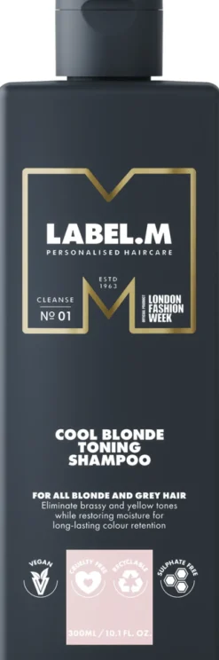 Outlet LABEL.M Cool Blonde Toning Shampoo