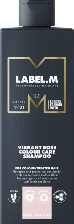 Online LABEL.M Vibrant Rose Colour Care Shampoo