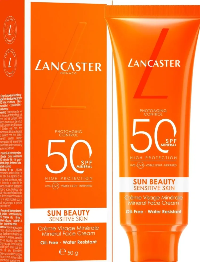 Best Lancaster Sun Beauty Mineral Face Cream SPF 50