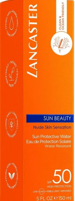 New Lancaster Sun Beauty Nude Skin Sensation