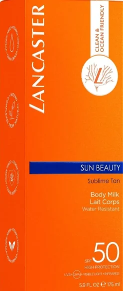 Online Lancaster Sun Beauty Silky Fluid Body Milk