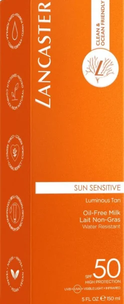 Outlet Lancaster Sun Sensitive Oilfree Body Milk SPF 50