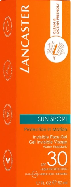 Sale Lancaster Sun Sport Face Invisible Gel SPF30
