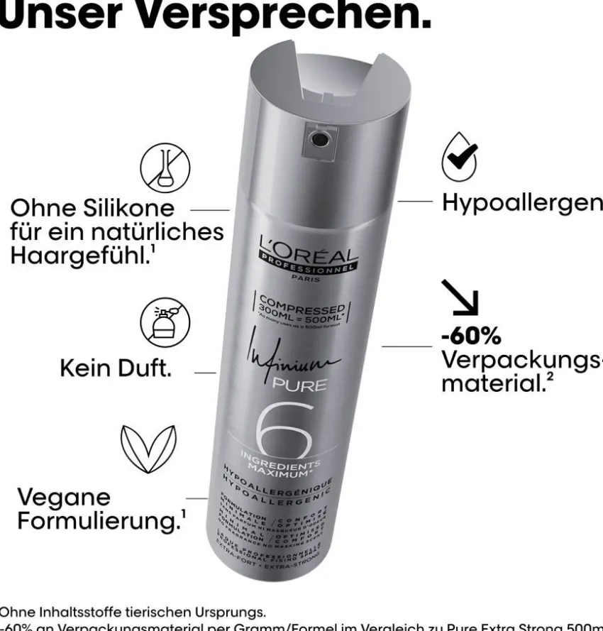Sale L'Oréal Professionnel Paris L'Oréal Infinium Pure Extra Strong Compressed