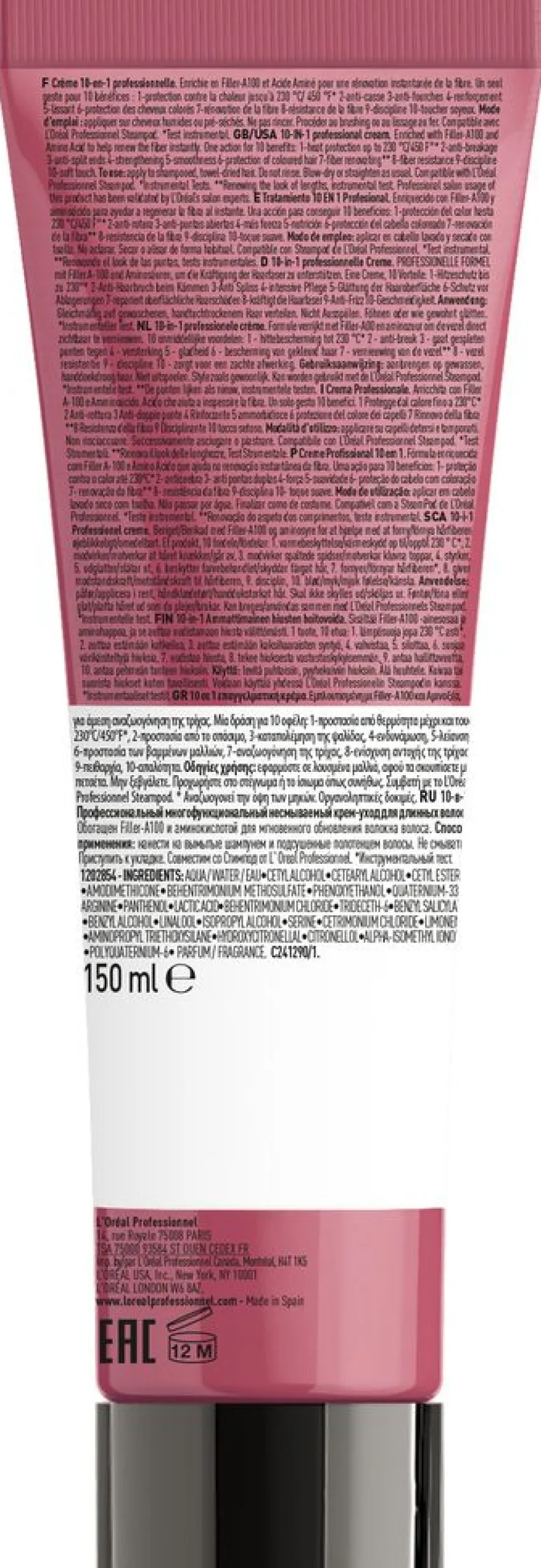 Sale L'Oréal Professionnel Paris L'Oréal Pro Longer 10-in-1 Professional Cream