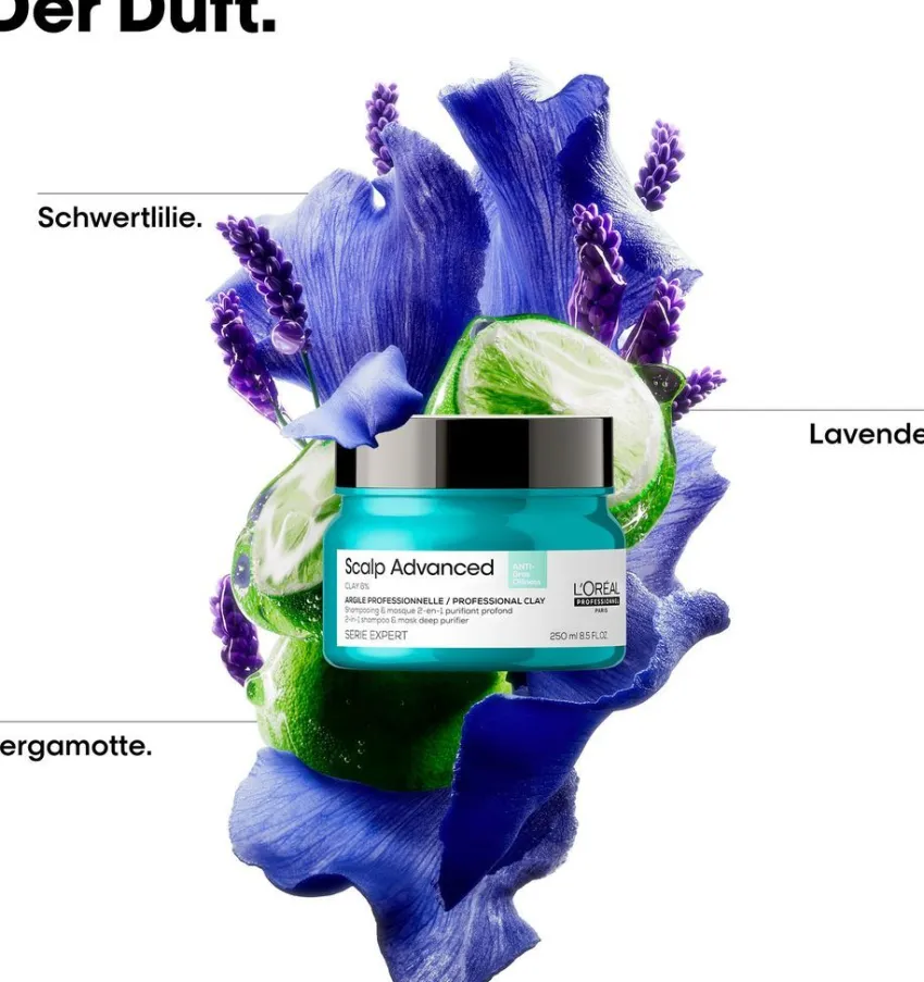 Hot L'Oréal Professionnel Paris L'Oréal Scalp Advanced Anti-Oiliness 2-in-1 Deep Purifier Clay