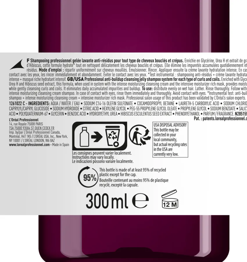 Best L'Oréal Professionnel Paris L'Oréal Serie Expert Curl Expression Anti-Buildup Cleansing Jelly