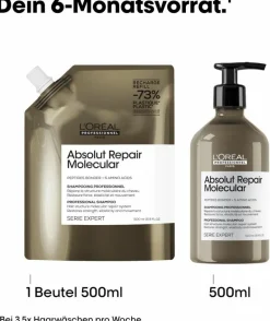 Online L'Oréal Professionnel Paris L'Oréal Série Expert Absolut Repair Molecular Refill Shampoo 500ml