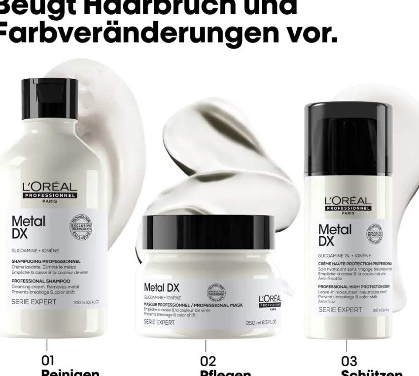 New L'Oréal Professionnel Paris L’Oréal Série Expert Metal DX High Protection Cream