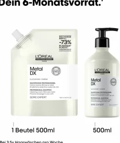 Best L'Oréal Professionnel Paris L'Oréal Série Expert Metal DX Refill Shampoo 500ml
