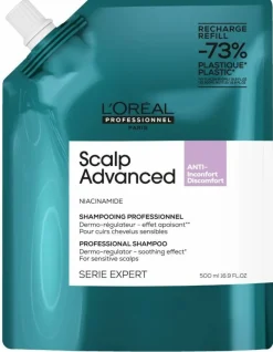 Fashion L'Oréal Professionnel Paris L'Oréal Série Expert Scalp Advanced Anti-Discomfort Dermo-Regulator Refill Shampoo 500ml