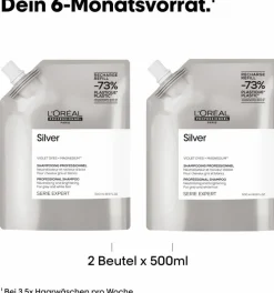 Hot L'Oréal Professionnel Paris L'Oréal Série Expert Silver Refill Shampoo 500ml