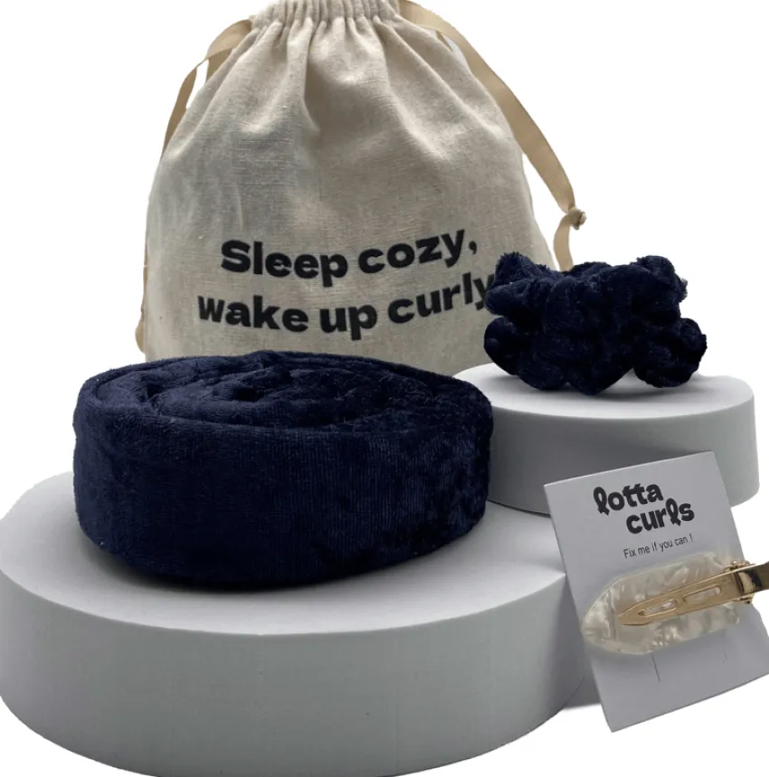 Clearance Lotta Curls Lockenband Deep Blue