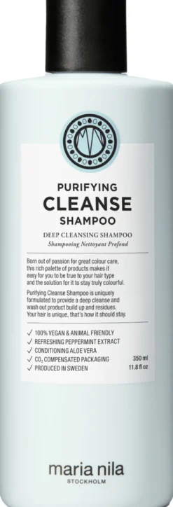 New Maria Nila Purifying Cleanse Shampoo