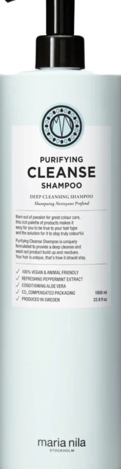 New Maria Nila Purifying Cleanse Shampoo