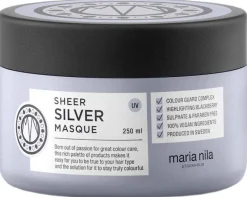 Online Maria Nila Sheer Silver Masque